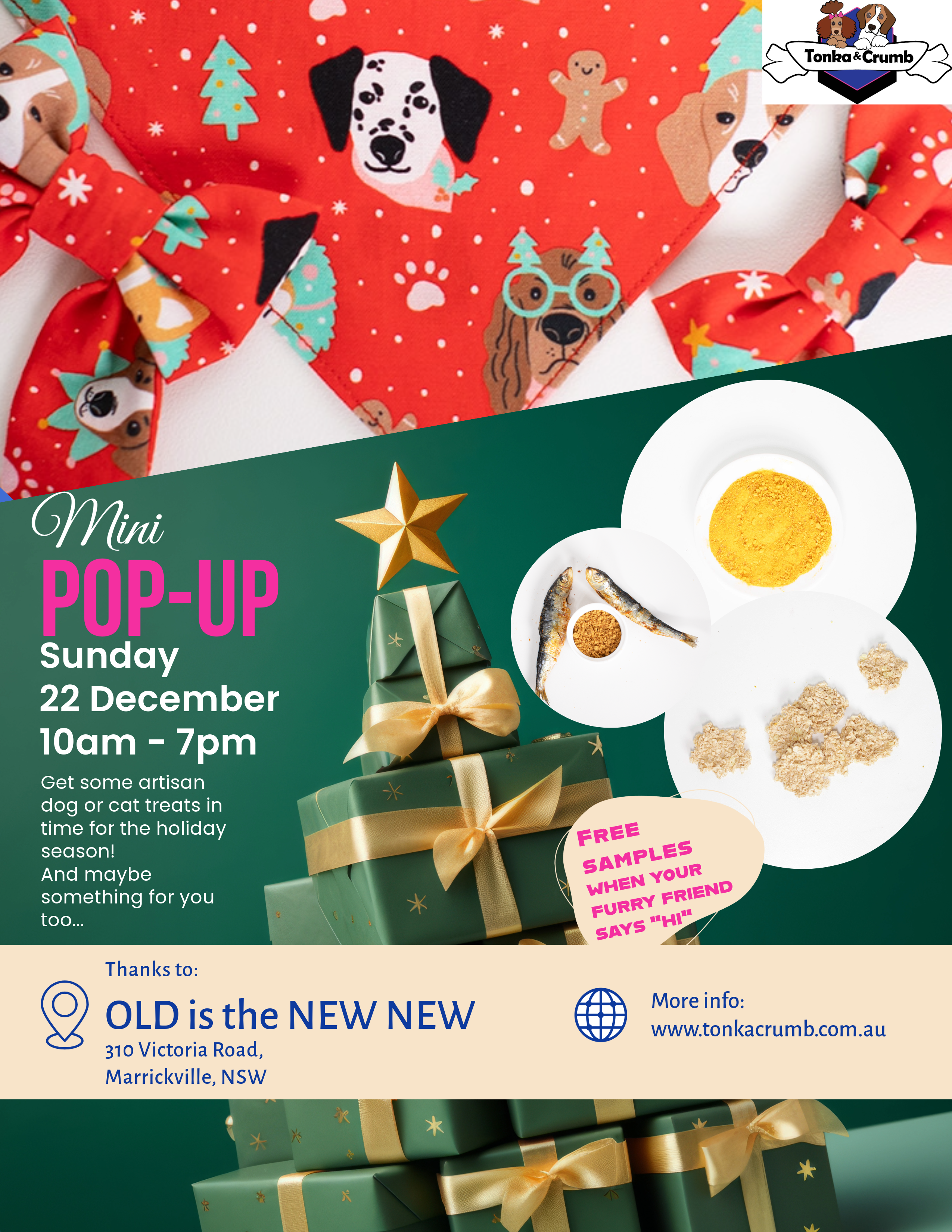 Pop Up flyer for Christmas