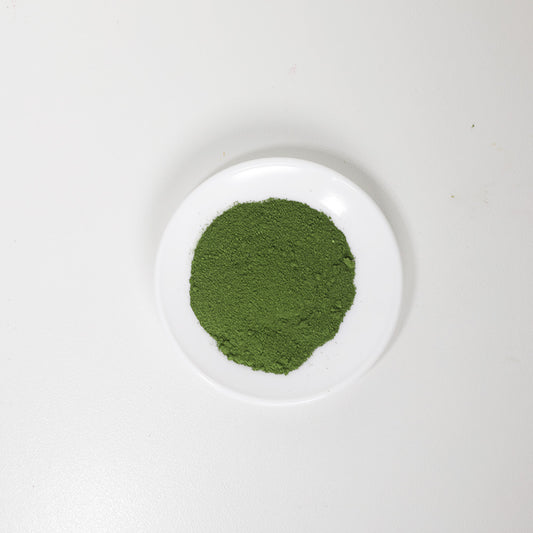 Top view of Baby Spinach Sprinkles and powder meal topper for dogs and dog treat ideas