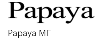 Cat bandana Papaya font style