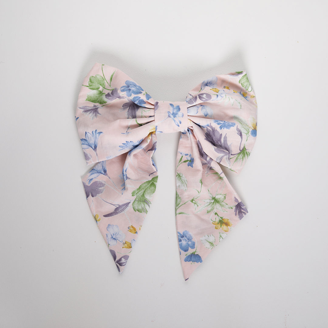 Women's Hair Bow | Regency Pink Hair Bow