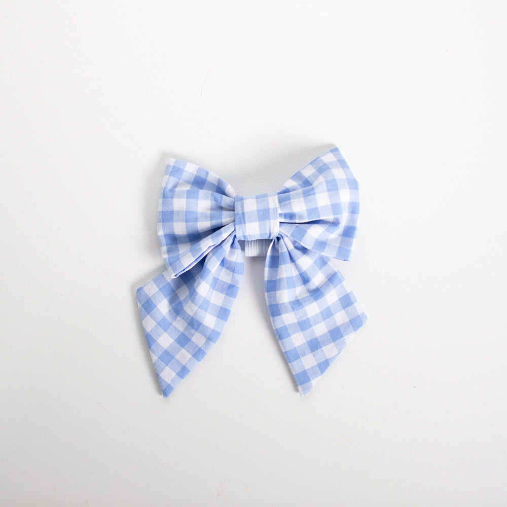 Baby blue sailor bow for pets