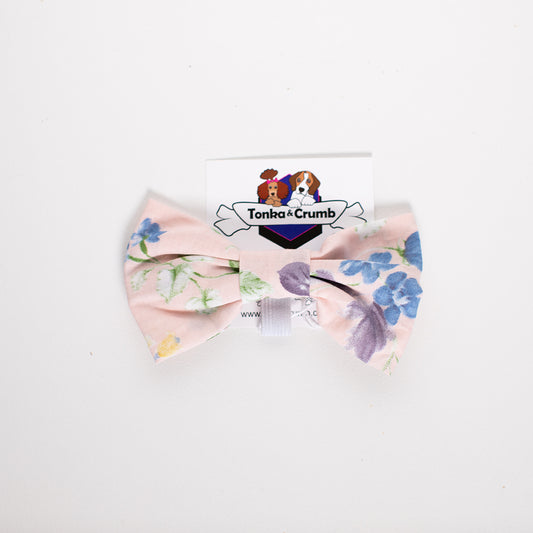 Pet Bow Tie | Regency Pink Blooms