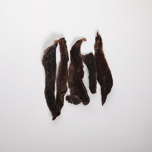 Dog treats kangaroo jerky