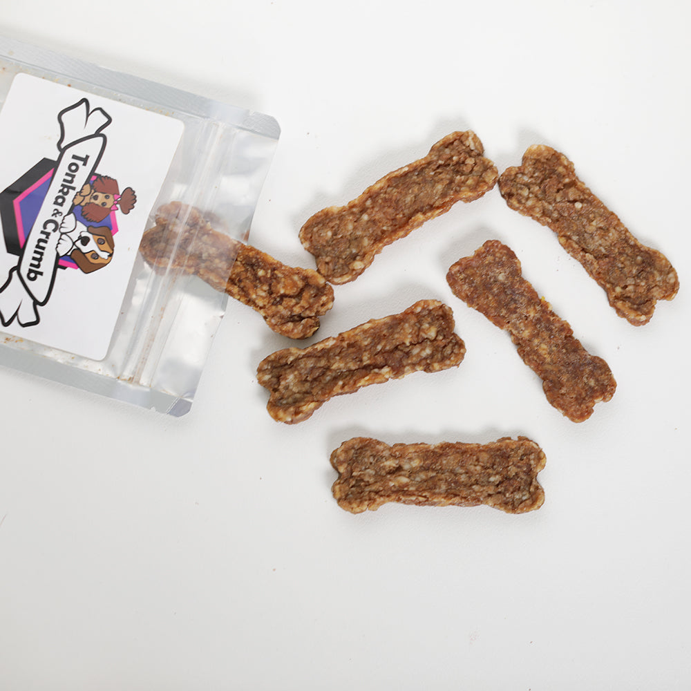 Pork jerky dog treats