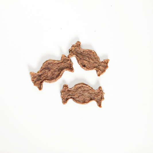 Turkey Jerky Lolly Dog Treats - Dehydrated Dog Biscuits